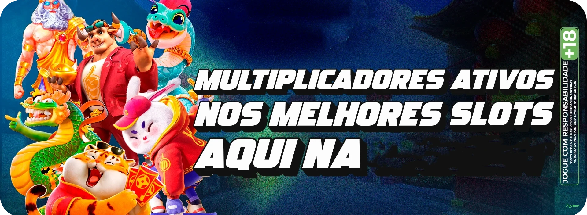 Controles de paJogonto e BRL em 7game